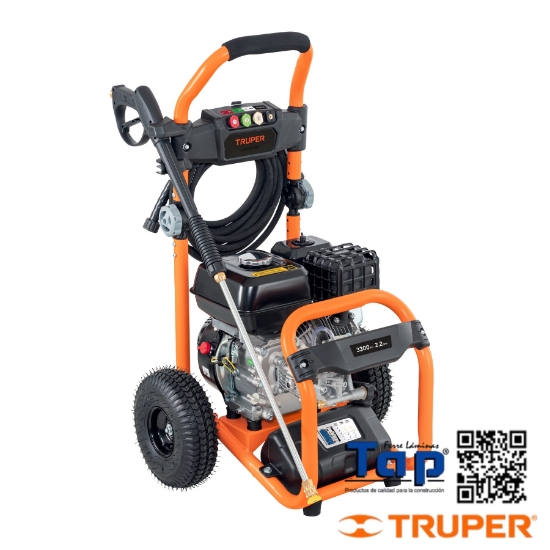 Imagen de HIDROLAVADORA C MOTOR A GASOLINA 3300 PSI TRUPER