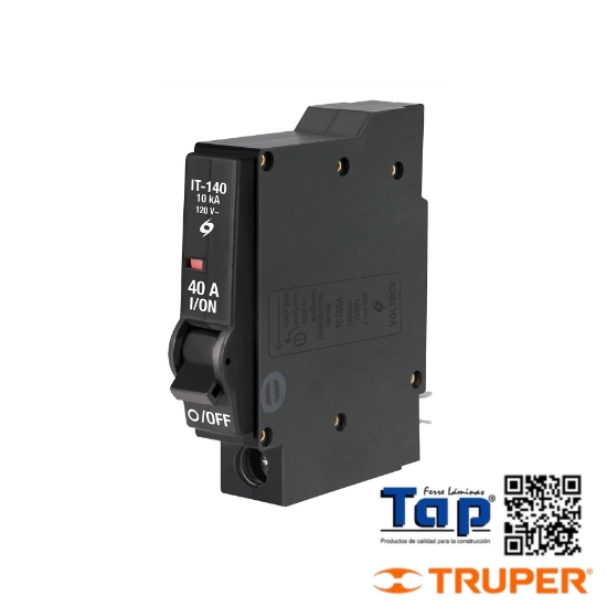 Imagen de INTERRUPTOR 1 POLO 40A ENCHUFABLE A GRANEL VOLTECK