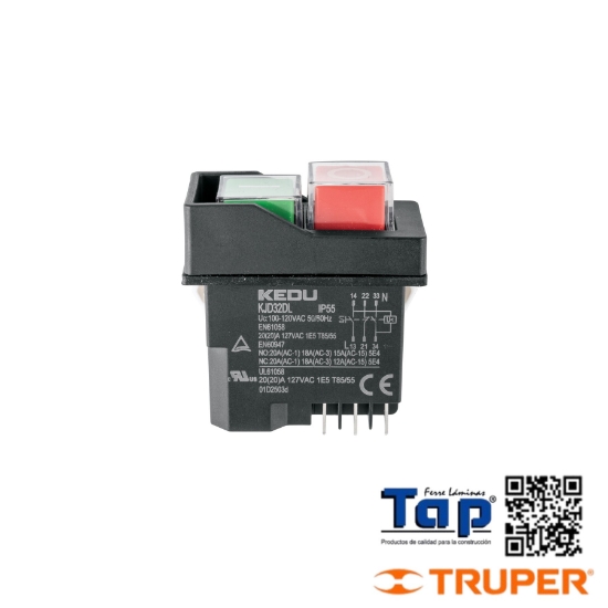 Imagen de INTERRUPTOR REP P SIERRAS DE MESA SME-10B/S/BP