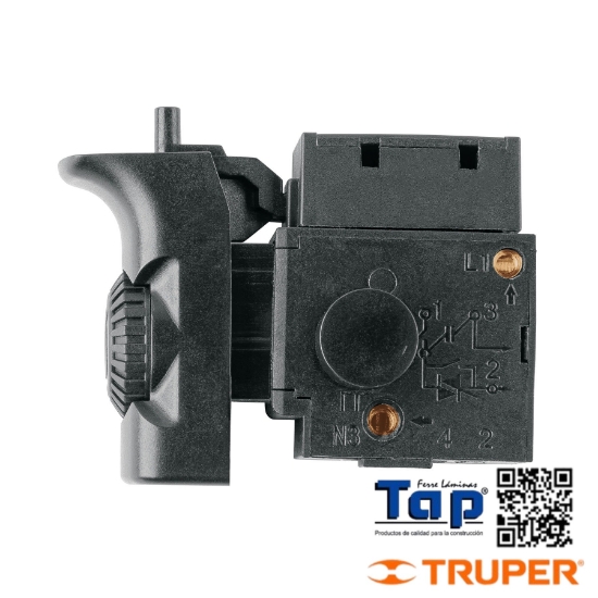 Imagen de INTERRUPTOR REP P TAL-1/2N2 TRUPER