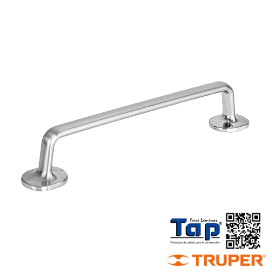 Imagen de JALADERA DE 96MM LINEA OVIEDO NIQUEL HERMEX