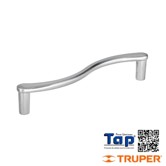 Imagen de JALADERA DE 96MM LINEA TOLEDO NIQUEL HERMEX