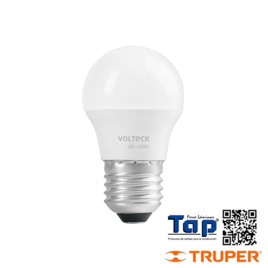 Imagen de LAMP LED G45 3 W LUZ DE DIA CAJA VOLTECK