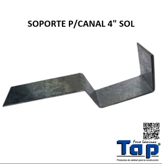 Imagen de SOPORTE P/CANAL 4" SOL