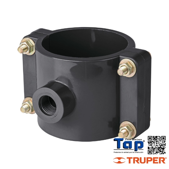 Imagen de ABRAZADERA P TOMA DOMICILIARIA PP 076 3" X013 1/2" FOSET