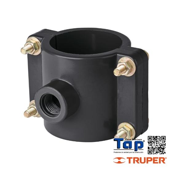 Imagen de ABRAZADERA P TOMA DOMICILIARIA PP 063 2-1/2" X013 1/2" FOSET