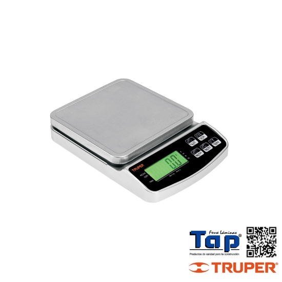 Imagen de BASCULA DIGITAL DE PRECISION 3KG TRUPER
