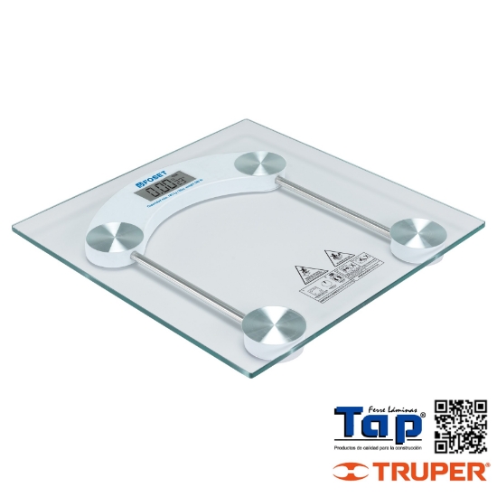 Imagen de BASCULA DIGITAL P BAÑO 180KG FOSET