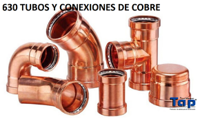 Imagen para la categoría 630 TUBOS Y CONEXIONES DE COBRE