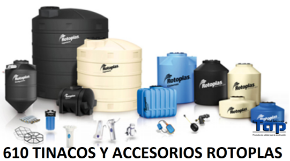 Imagen para la categoría 610 TINACOS Y ACCESORIOS ROTOPLAS