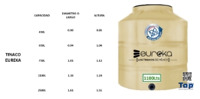 Imagen para la categoría 600 TINACOS EUREKA
