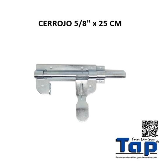 Imagen de CERROJO 5/8" x 25 CM