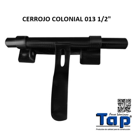 Imagen de CERROJO COLONIAL 013 1/2"