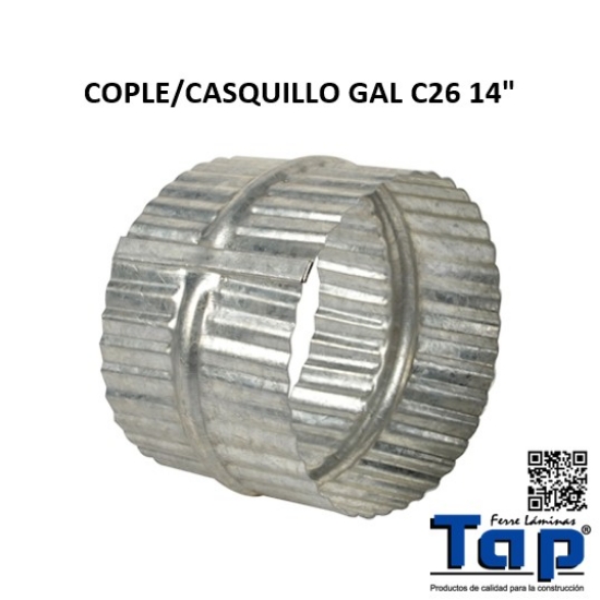 Imagen de COPLE/CASQUILLO GAL C26 14"