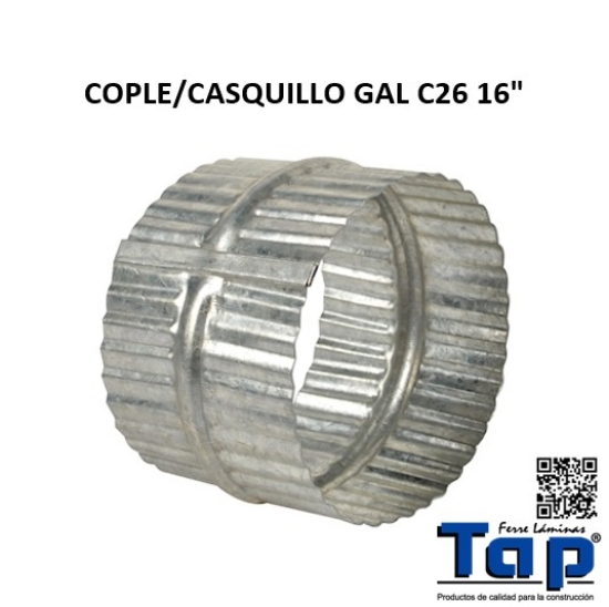 Imagen de COPLE/CASQUILLO GAL C26 16"