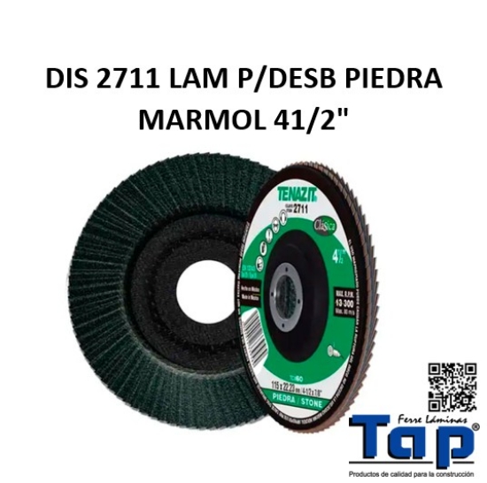 Imagen de DIS 2711 LAM P/DESB PIEDRA MARMOL 41/2"