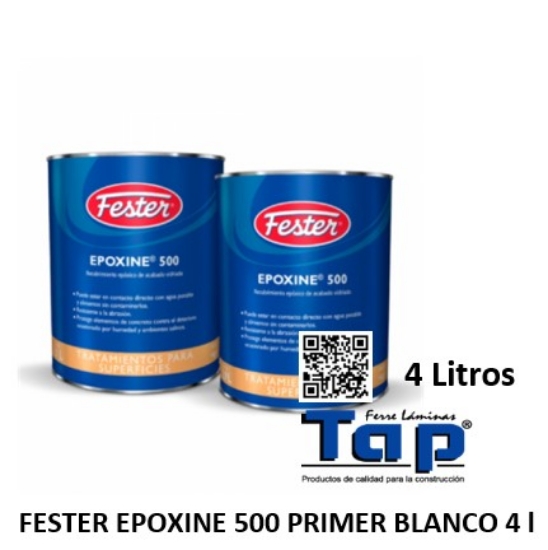 Imagen de FESTER EPOXINE 500 PRIMER BLANCO  4 l