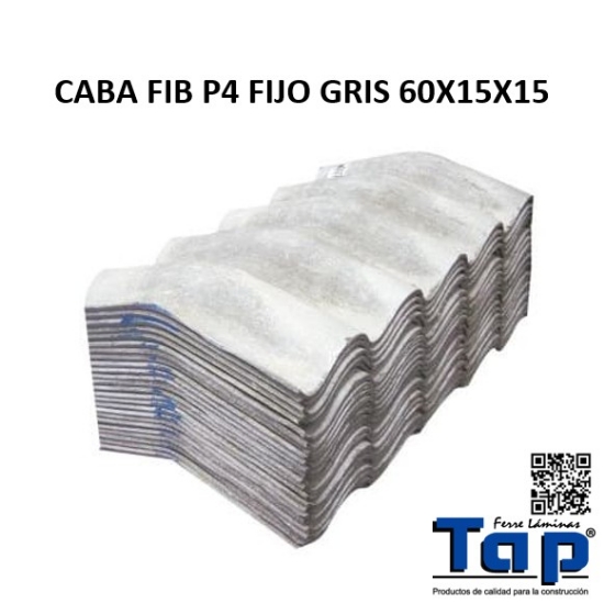 Imagen de CABA FIB P4 FIJO GRIS 60X15X15