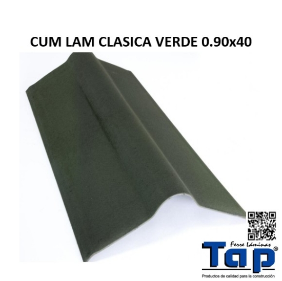 Imagen de CUM LAM CLASICA VERDE 0.90x40