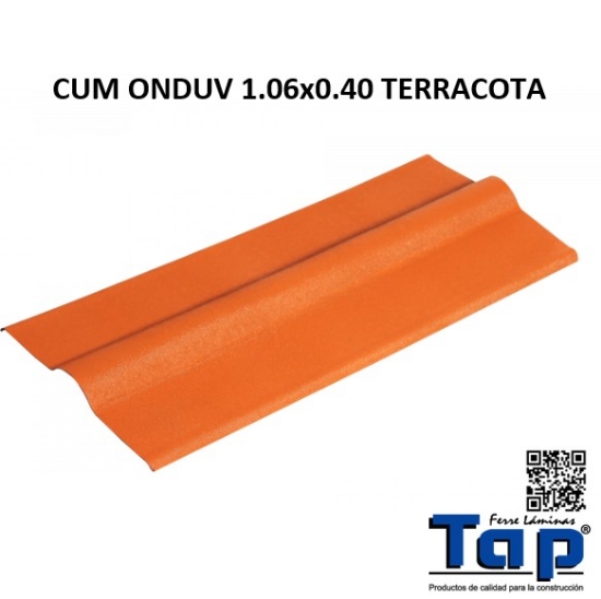 Imagen de CUM ONDUV 1.06x0.40 TERRACOTA