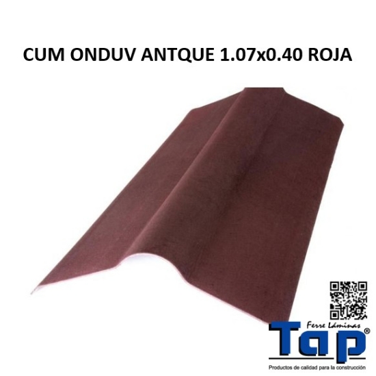 Imagen de CUM ONDUV ANTQUE 1.07x0.40 ROJA
