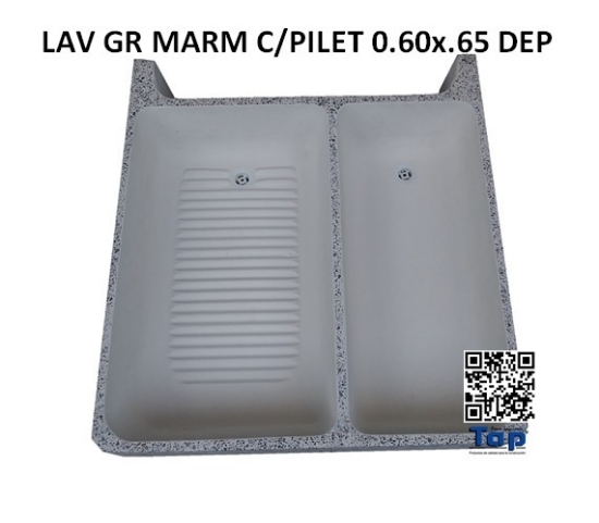 Imagen de LAV GR MARM C/PILET 0.60x.65 DEP
