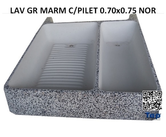 Imagen de LAV GR MARM C/PILET 0.70x0.75 NOR