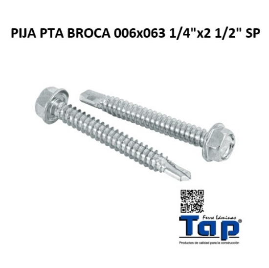 Imagen de PIJA PTA BROCA 006x063   1/4"x2 1/2" SP