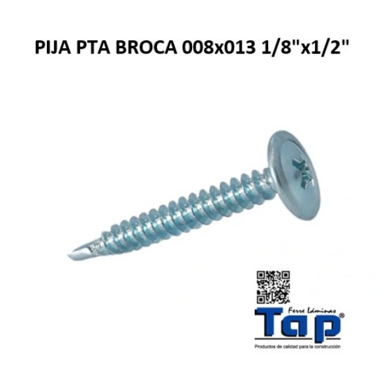 Imagen de PIJA PTA BROCA 008x013  1/8"x1/2"