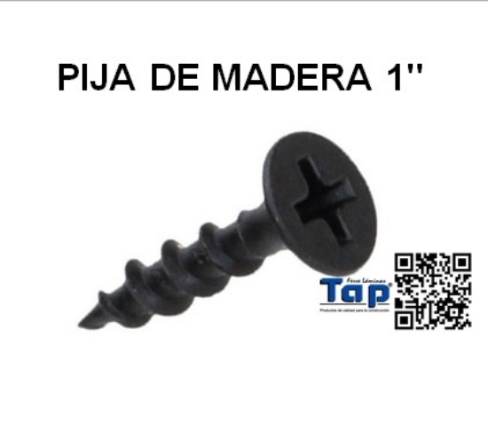 Imagen de PIJA DE MADERA 1"