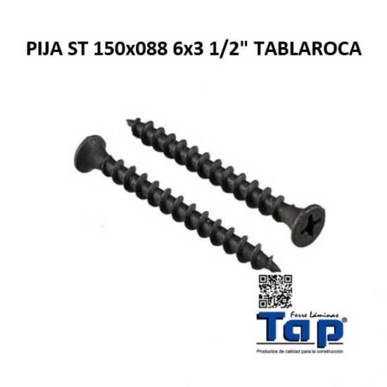 Imagen de PIJA ST 150x088 6x3 1/2" TABLAROCA