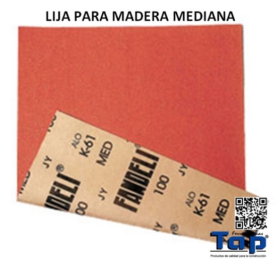 Imagen de LIJA PARA MADERA MEDIANA