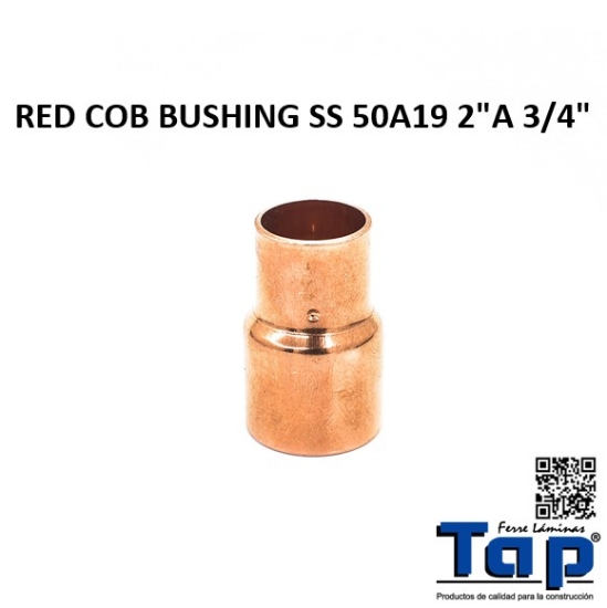 Imagen de RED COB BUSHING SS 50A19 2"A 3/4"