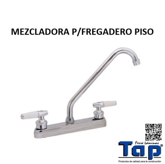 Imagen de MEZCLADORA P/FREGADERO PISO