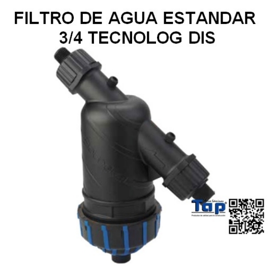 Imagen de FILTRO DE AGUA ESTANDAR 3/4 TECNOLOG DIS