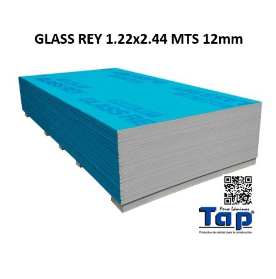 Imagen de GLASS REY 1.22x2.44 MTS 12mm