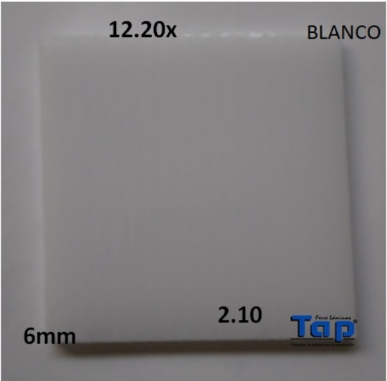 Imagen de POLI RE CEL 06 2.10X12.20 BCO STARLINE