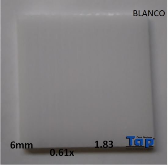 Imagen de POLI RE CEL 06 1.83X 0.61 BCO STARLINE