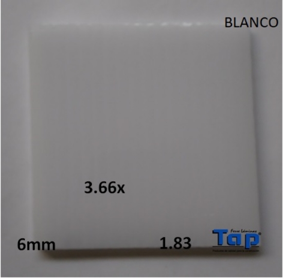 Imagen de POLI RE CEL 06 1.83X 3.66 BCO STARLINE
