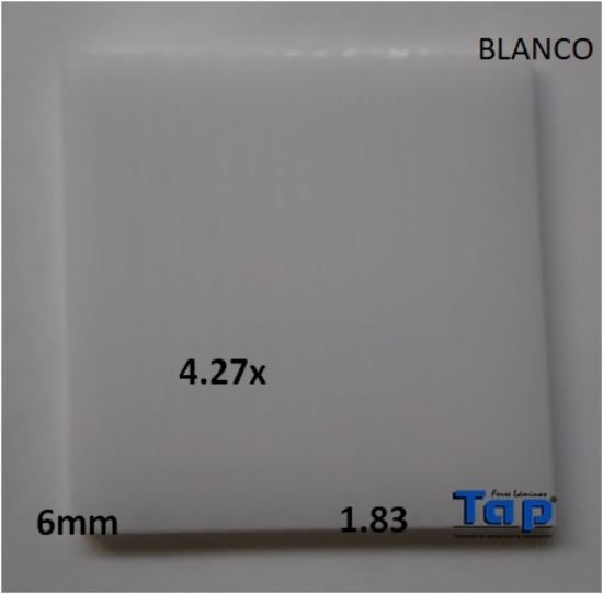 Imagen de POLI RE CEL 06 1.83X 4.27 BCO STARLINE