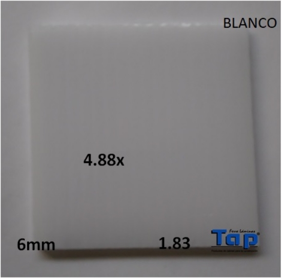 Imagen de POLI RE CEL 06 1.83X 4.88 BCO STARLINE