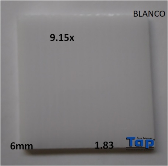 Imagen de POLI RE CEL 06 1.83X 9.15 BCO STARLINE
