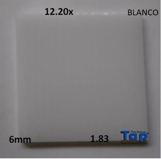 Imagen de POLI RE CEL 06 1.83X12.20 BCO STARLINE