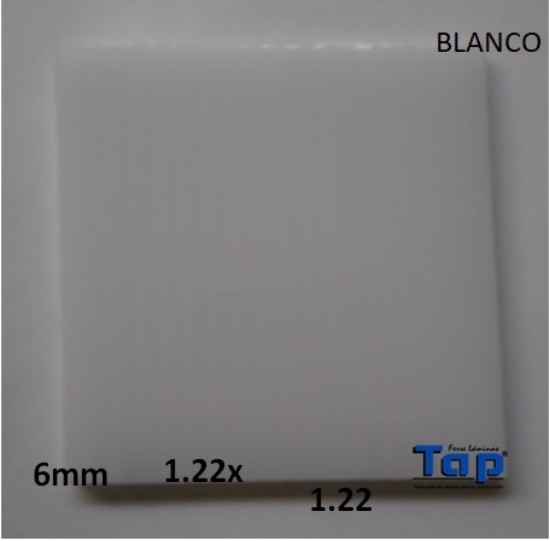 Imagen de POLI RE CEL 06 1.22X 1.22 BCO STARLINE