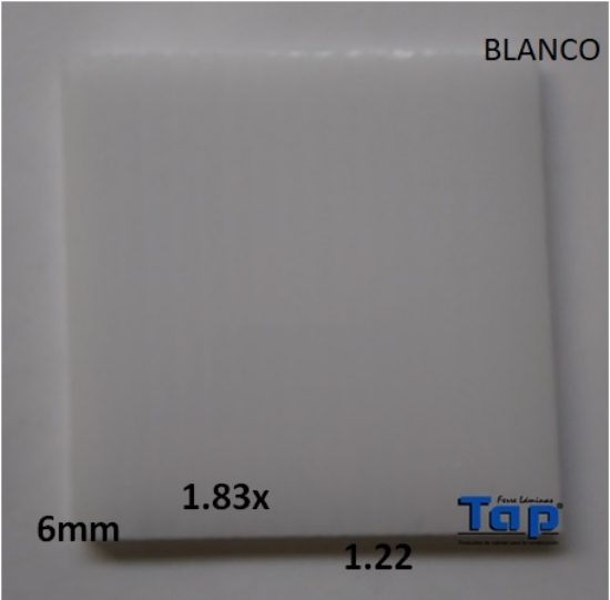 Imagen de POLI RE CEL 06 1.22X 1.83 BCO STARLINE
