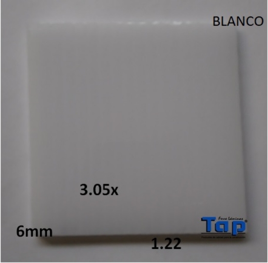 Imagen de POLI RE CEL 06 1.22X 3.05 BCO STARLINE