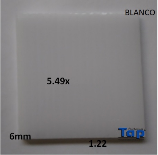 Imagen de POLI RE CEL 06 1.22X 5.49 BCO STARLINE