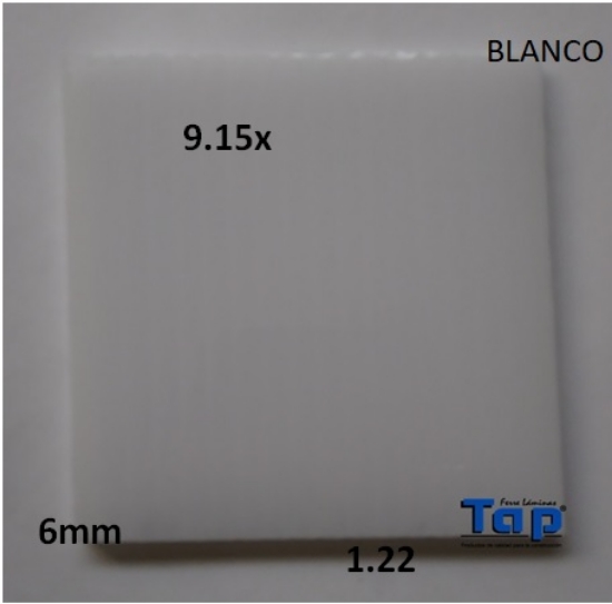 Imagen de POLI RE CEL 06 1.22X 9.15 BCO STARLINE