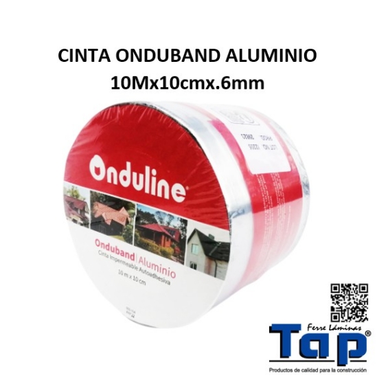 Imagen de CINTA ONDUBAND ALUMINIO 10Mx10cmx.6mm
