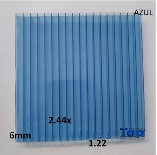 Imagen de POLI CEL 06 1.22X 2.44 AZU MULTIWALL